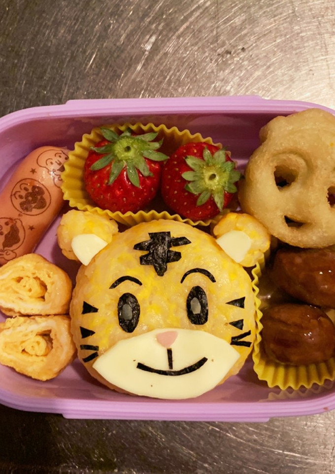 しまじろうのお弁当-レシピのメイン写真