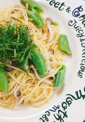白だしで☆ツナとスナップえんどうのパスタ-レシピのメイン写真