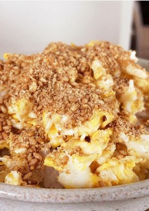 パパッと炒り卵かけご飯-レシピのメイン写真