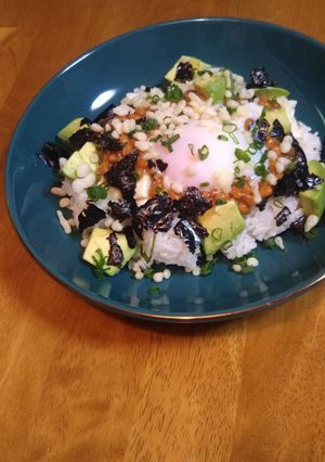 豆腐とアボカドのネバネバぶっかけ丼-レシピのメイン写真