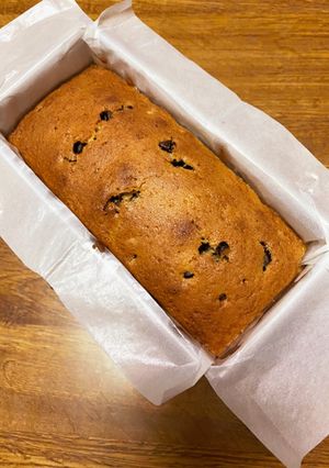 クルミとチョコチップのパウンドケーキ-レシピのメイン写真