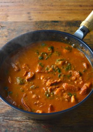 根菜とバナナのジンジャーココナッツカレー-レシピのメイン写真