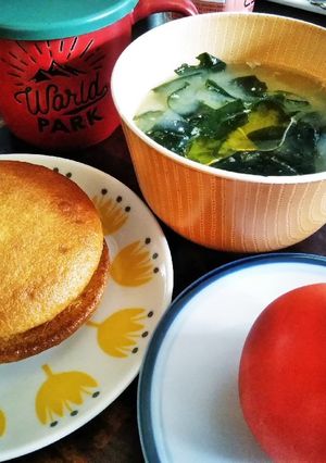 丸ボーロ チーズサンド（忙しい日の朝食）-レシピのメイン写真