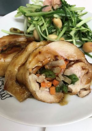 鶏肉の八幡巻-レシピのメイン写真
