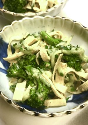 豆腐皮のヘルシー味噌マヨサラダ-レシピのメイン写真