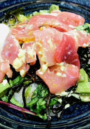 鮪とアボカドのサラダ丼-レシピのメイン写真