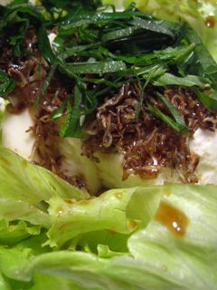 豆腐と甘辛ジャコのサラダ-レシピのメイン写真