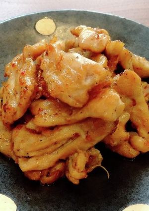 鶏せせりのガーリック炒め-レシピのメイン写真