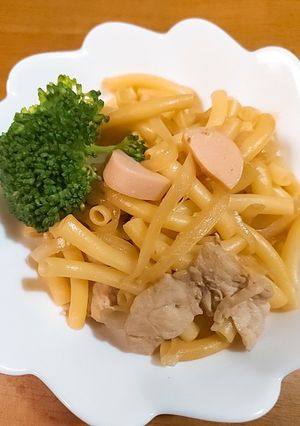 マカロニ炒め-レシピのメイン写真