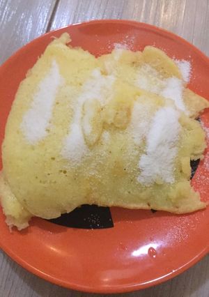 ホワイトチョコパウダーがけホットケーキ-レシピのメイン写真