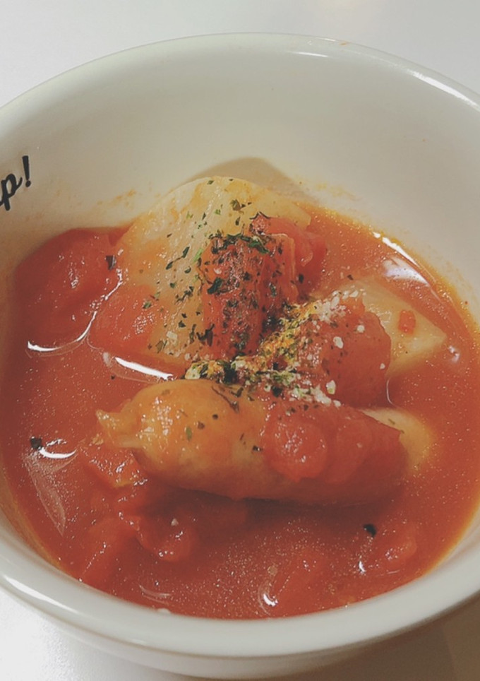 大根とウィンナーのトマトスープ-レシピのメイン写真