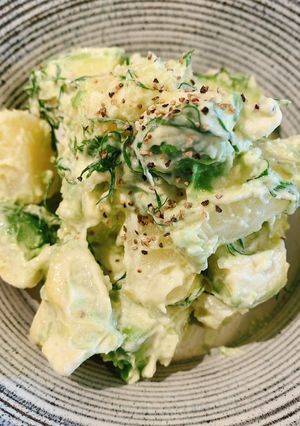 簡単お店の味☆アボカドポテトサラダ-レシピのメイン写真