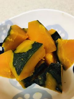 煮崩れないカボチャの煮物〔切り方〕-レシピのメイン写真