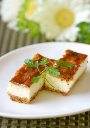 ワンボール☆簡単で濃厚なNYチーズケーキ-レシピのメイン写真