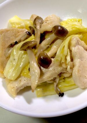 春キャベツと鶏胸肉炒め-レシピのメイン写真