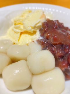 和スイーツ♫クリーム白玉-レシピのメイン写真