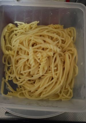 放置パスタ-レシピのメイン写真