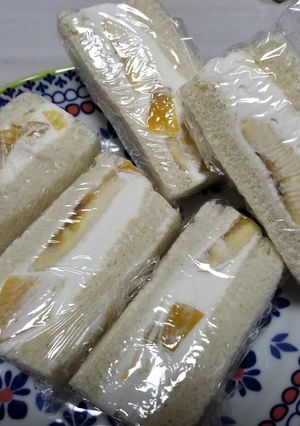 簡単!マスカルポーネフルーツサンド-レシピのメイン写真