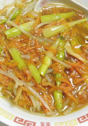 ❤野菜たっぷり　あんかけ味噌ラーメン-レシピのメイン写真