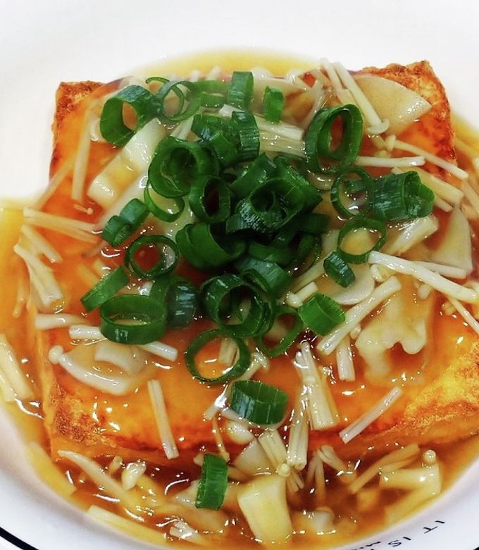 厚揚げのキノコ餡掛け-レシピのメイン写真