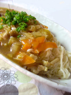 サッポロ一番で作るみそあんかけラーメン-レシピのメイン写真