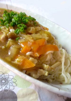 サッポロ一番で作るみそあんかけラーメン-レシピのメイン写真