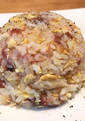 梅たまごチャーハン-レシピのメイン写真