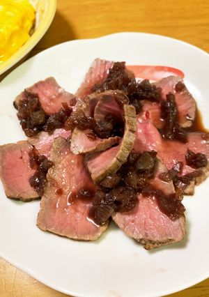ソースが美味しいローストビーフ-レシピのメイン写真