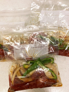 冷凍作り置き豚こま焼肉 -レシピのメイン写真