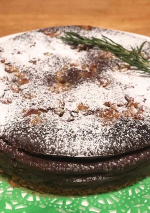 チョコベイクドチーズケーキ-レシピのメイン写真