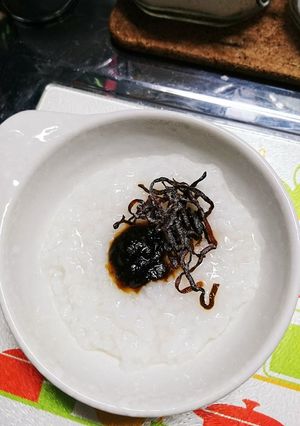 塩昆布と磯じまんのお粥さん-レシピのメイン写真