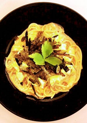 アボカド&ビーガン雲丹のクリームパスタ-レシピのメイン写真