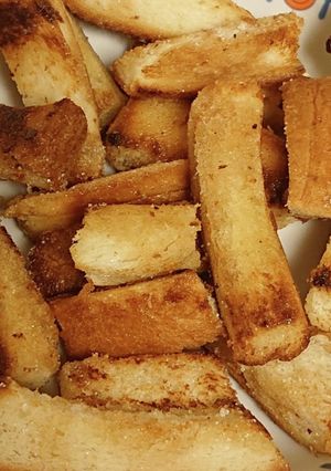 メープルシロップで食パン耳ラスク-レシピのメイン写真
