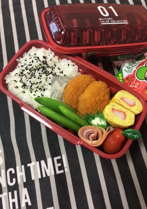 男子中学生弁当3/14-レシピのメイン写真