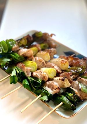 薄切り肉でクルクル豚のねぎま-レシピのメイン写真