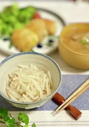 茹でもやしを白ご飯風に☆ダイエット定食-レシピのメイン写真