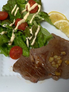 ポン酢で牛ロースステーキ☆-レシピのメイン写真