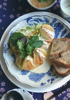 春野菜ステーキ(ブルーチーズソース)-レシピのメイン写真