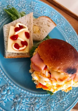 ぎゅうぎゅうたまごサンド-レシピのメイン写真