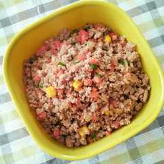 รูปของ いろいろ野菜の豚そぼろ☆