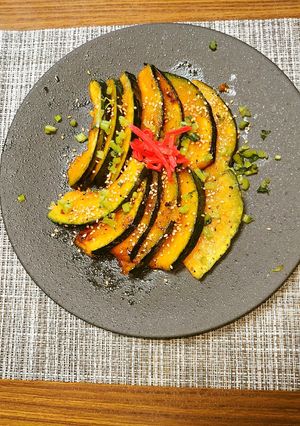 ヨウサマの減塩カボチャの照り焼き-レシピのメイン写真