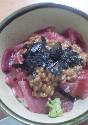 お一人料理　ずけ納豆どんぶり-レシピのメイン写真