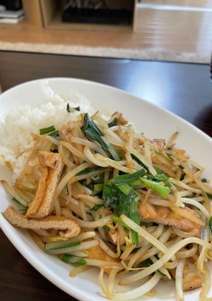 ニラもやしおあげ様炒め-レシピのメイン写真
