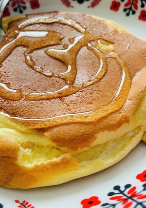 スフレパンケーキ-レシピのメイン写真