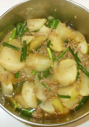 皮つきビタミン大根煮物♪簡単漢方食養生-レシピのメイン写真