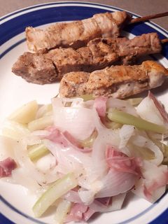 ハムと野菜のバター炒め-レシピのメイン写真