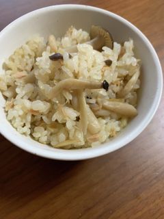 生生姜香る 生姜ときのこの炊き込みご飯-レシピのメイン写真