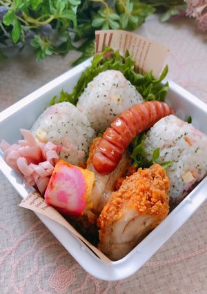 高校1年女子お弁当♡2021.03.13-レシピのメイン写真