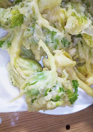 捨てないで！セロリの葉っぱのてんぷら-レシピのメイン写真