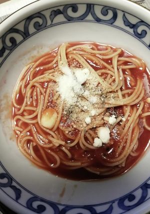 トマトジュースパスタ-レシピのメイン写真